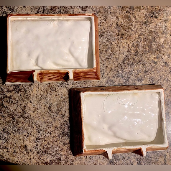 UNIQUE, Hand-painted, vintage ceramic Tiger and Lion plaque 🦁🐅🦄 - Picture 3 of 4